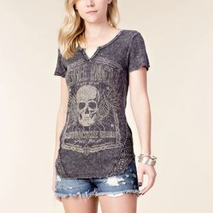 Vocal Rebel Rock Rhinestone Tee